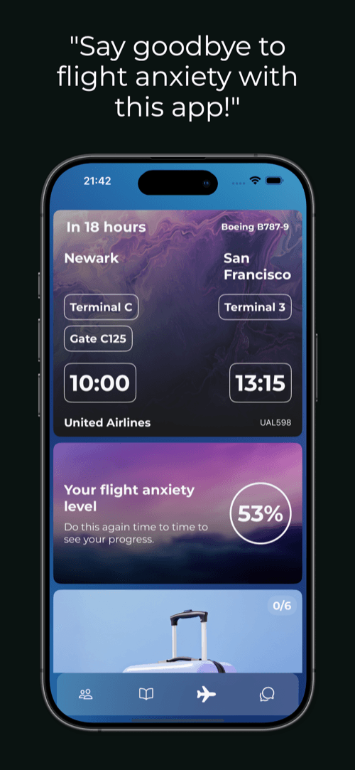 My Beautiful Flight home