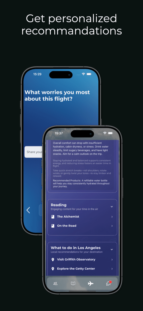 My Beautiful Flight map